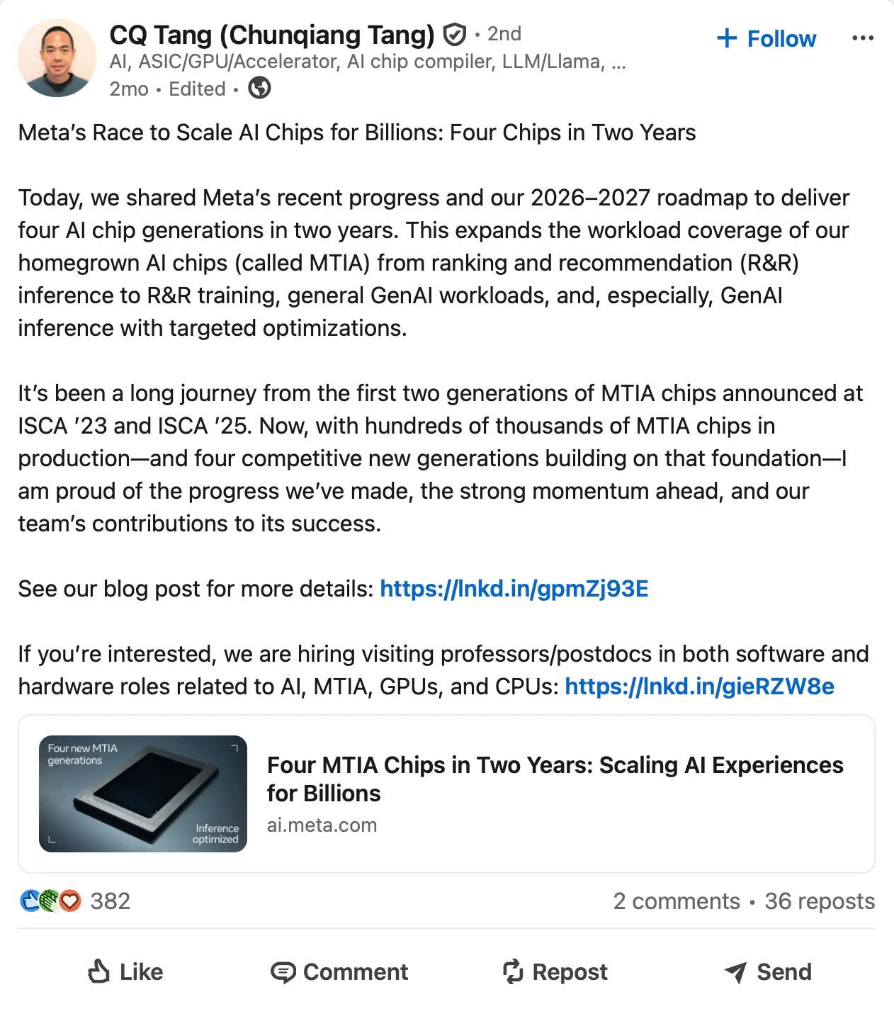 Meta AI Blog 2026 — digital assets
