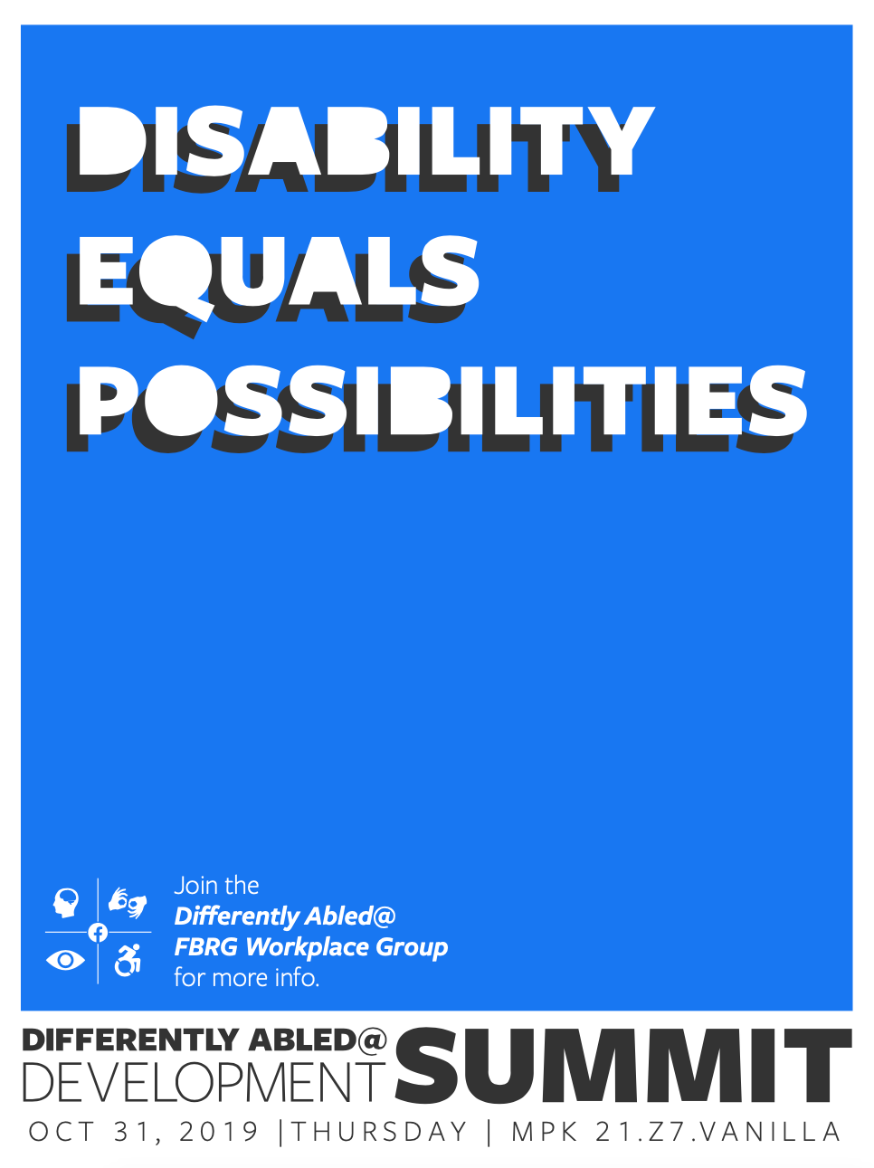 Event poster