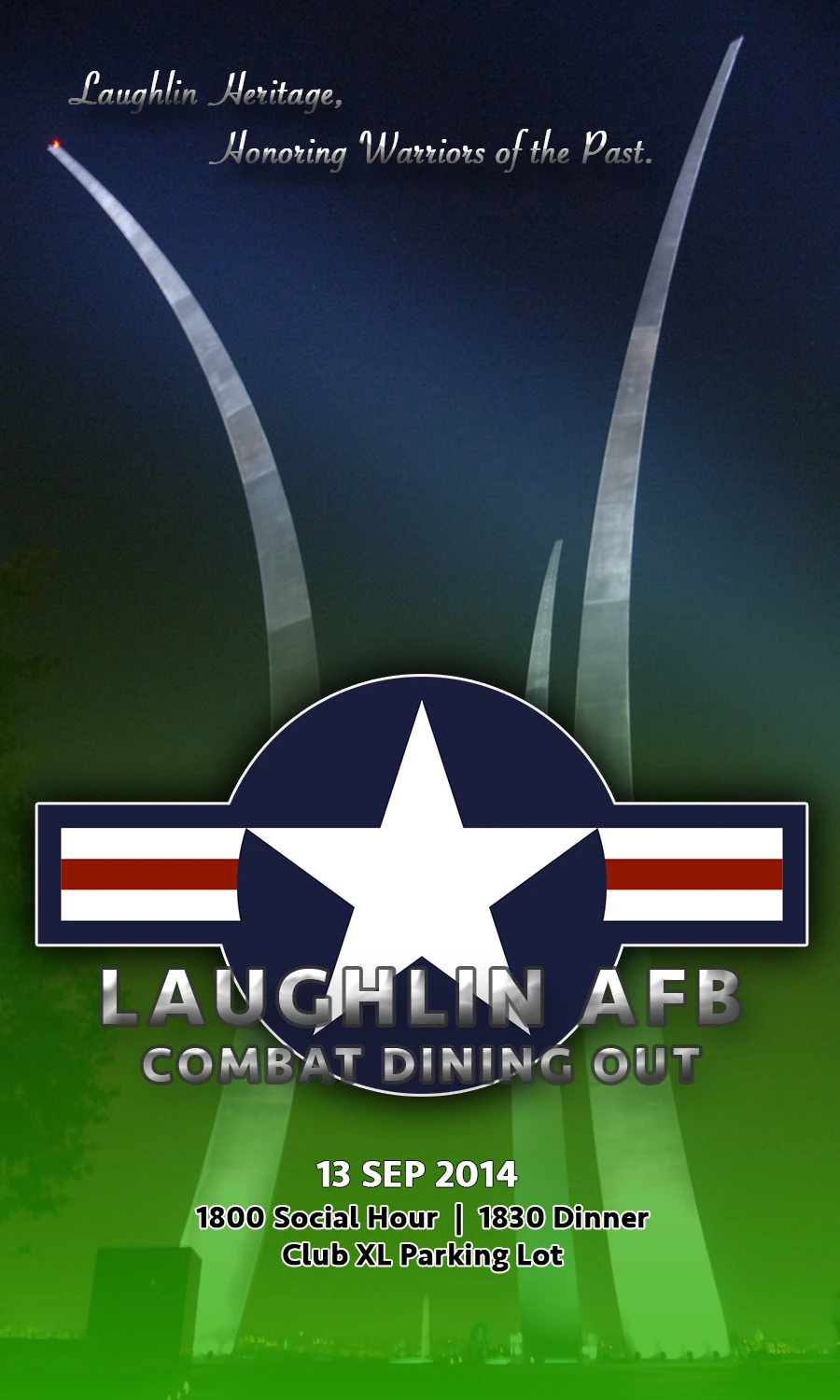 Combat Dining Out 2014 — ticket for military civilians