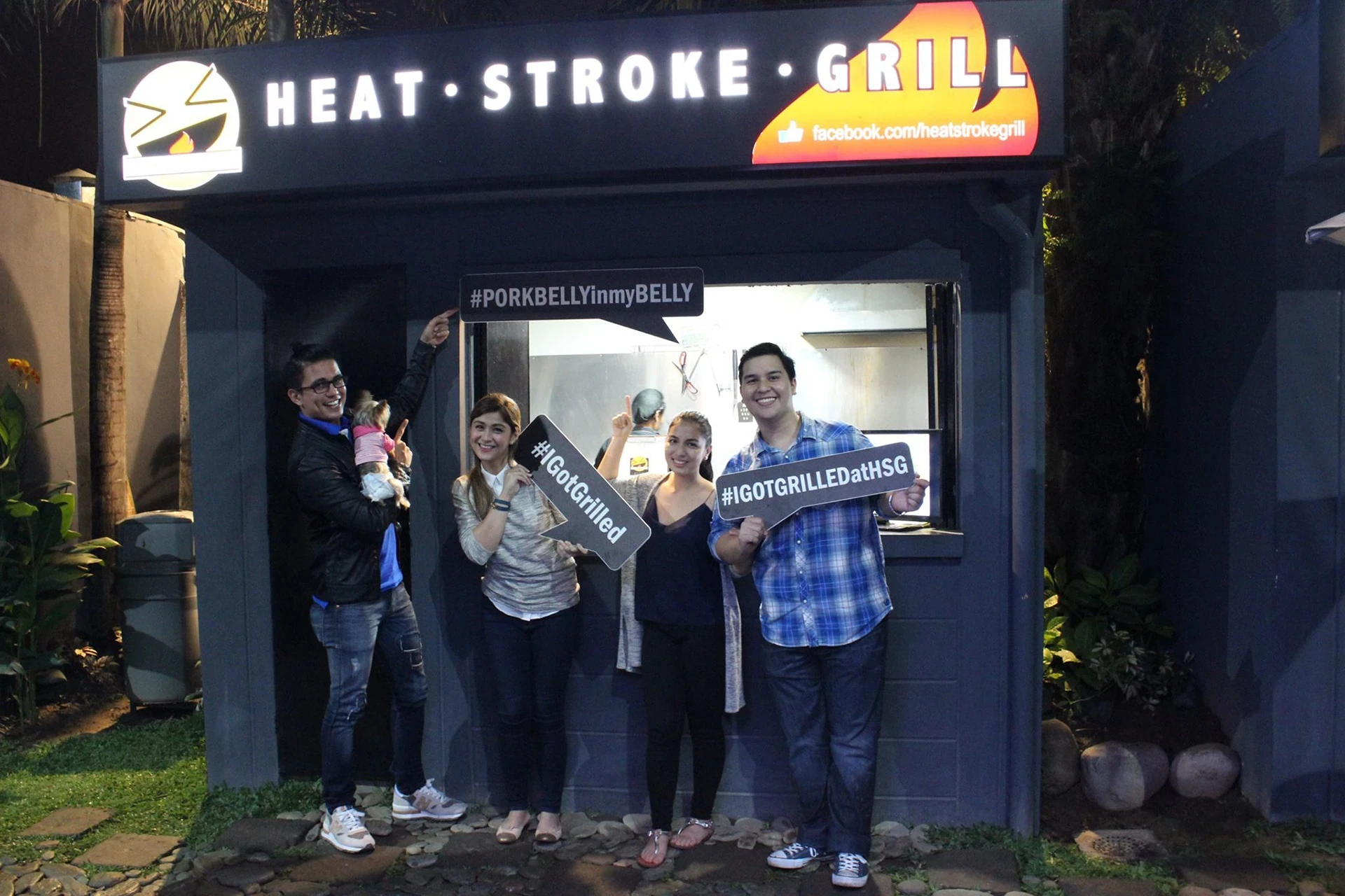 Heat Stroke Grill — social & community branding