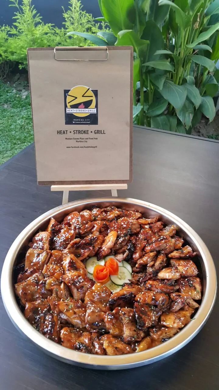 Heat Stroke Grill — table menu