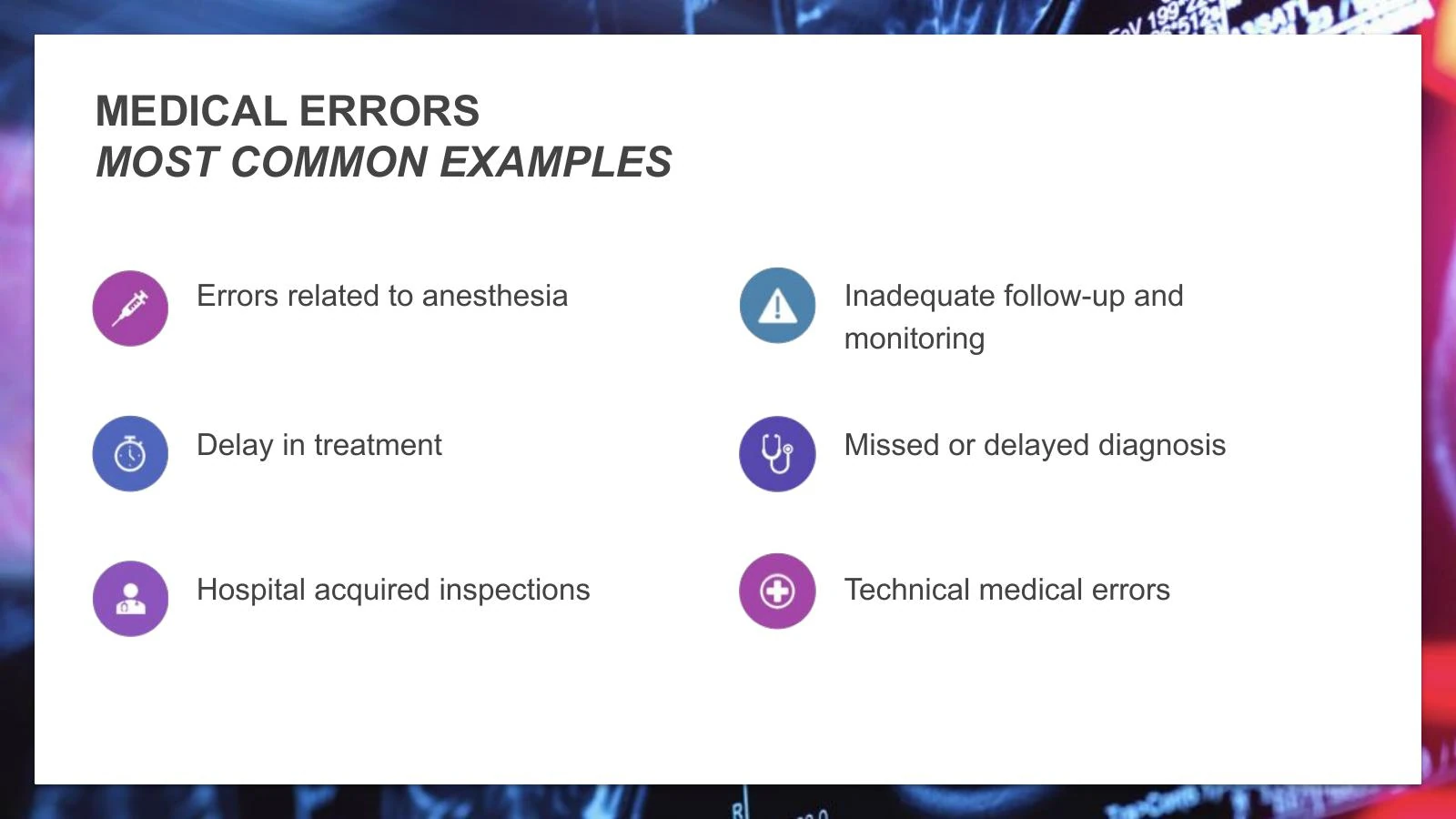 Medical Presentations — slide 3 of 16