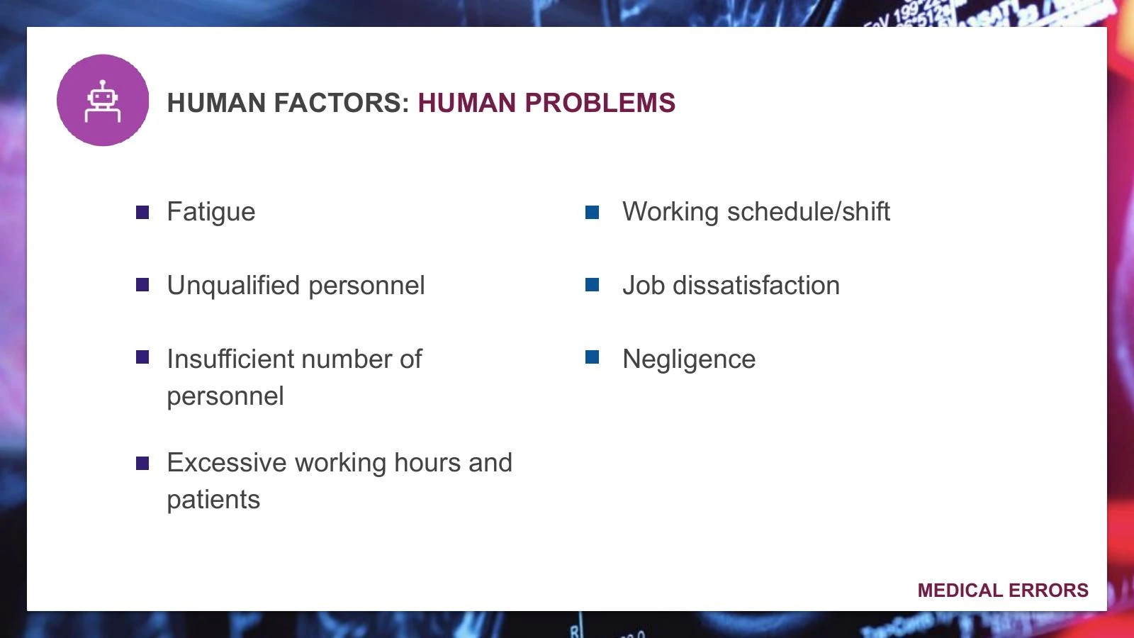 Medical Presentations — slide 5 of 16