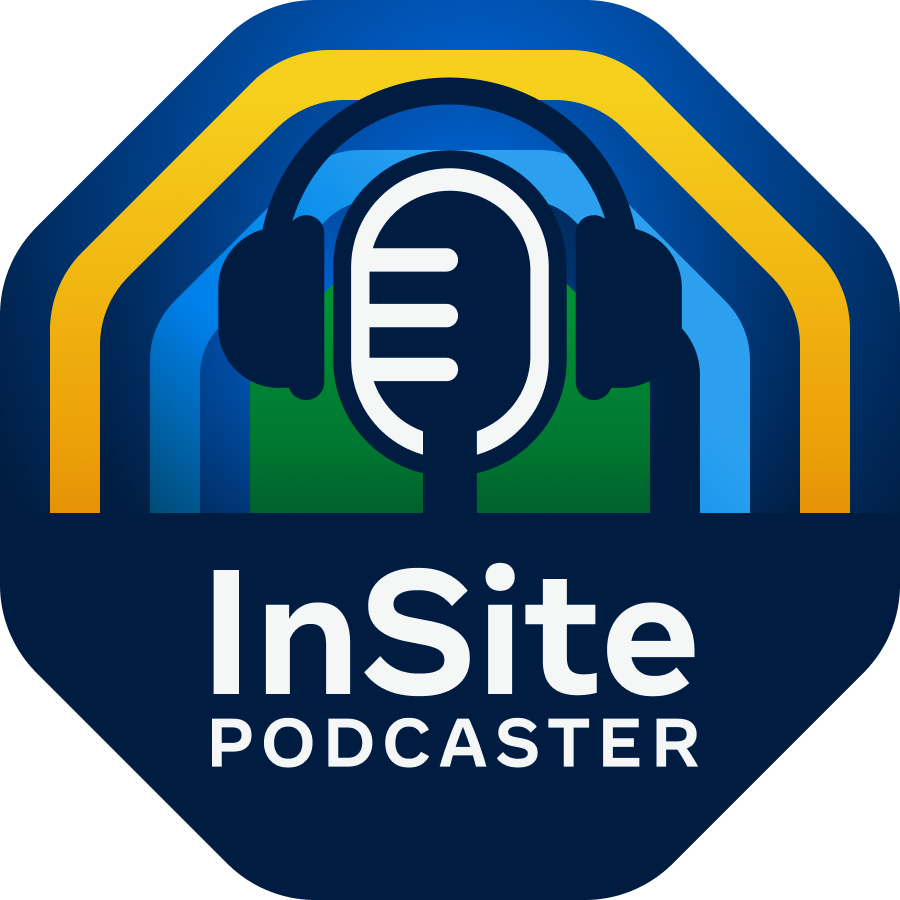Badge design — InSite Podcaster