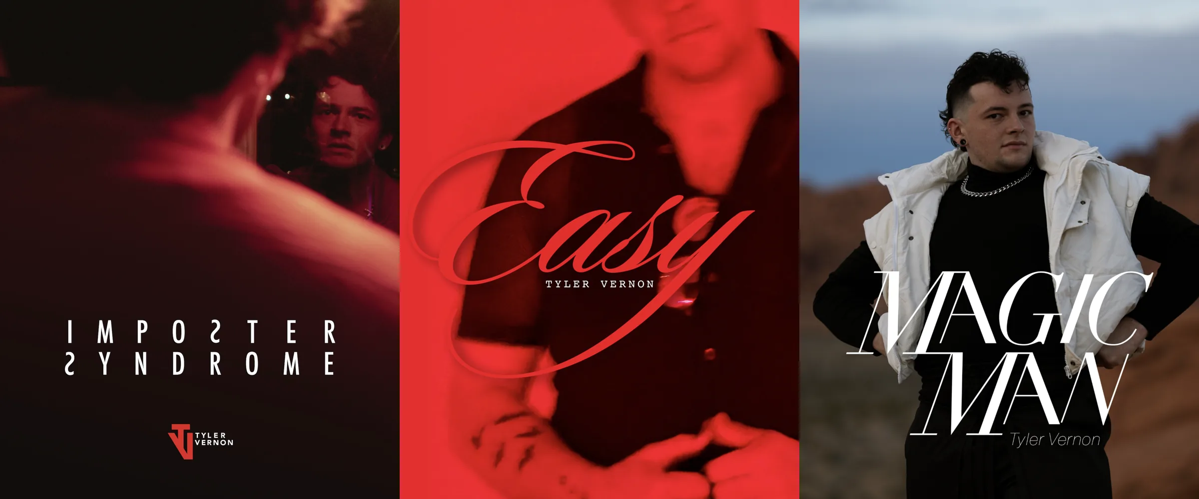 Artist Branding — album covers for an emerging music artist